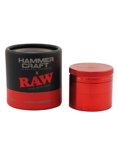 Raw Grinder x Hammercraft Rojo 4 Partes